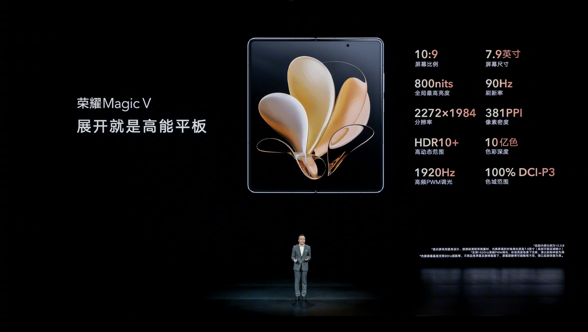 荣耀首款折叠屏手机 Magic V 正式发布：赵明现场摔给你看休闲区蓝鸢梦想 - Www.slyday.coM
