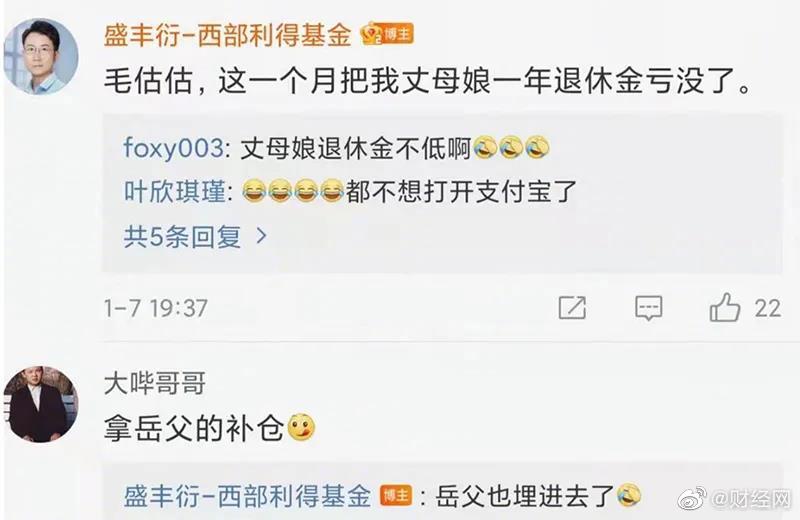 跌懵了以后，基金经理称1个月亏完丈母娘1年退休金休闲区蓝鸢梦想 - Www.slyday.coM