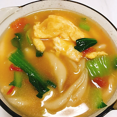 番茄鸡蛋面疙瘩做法