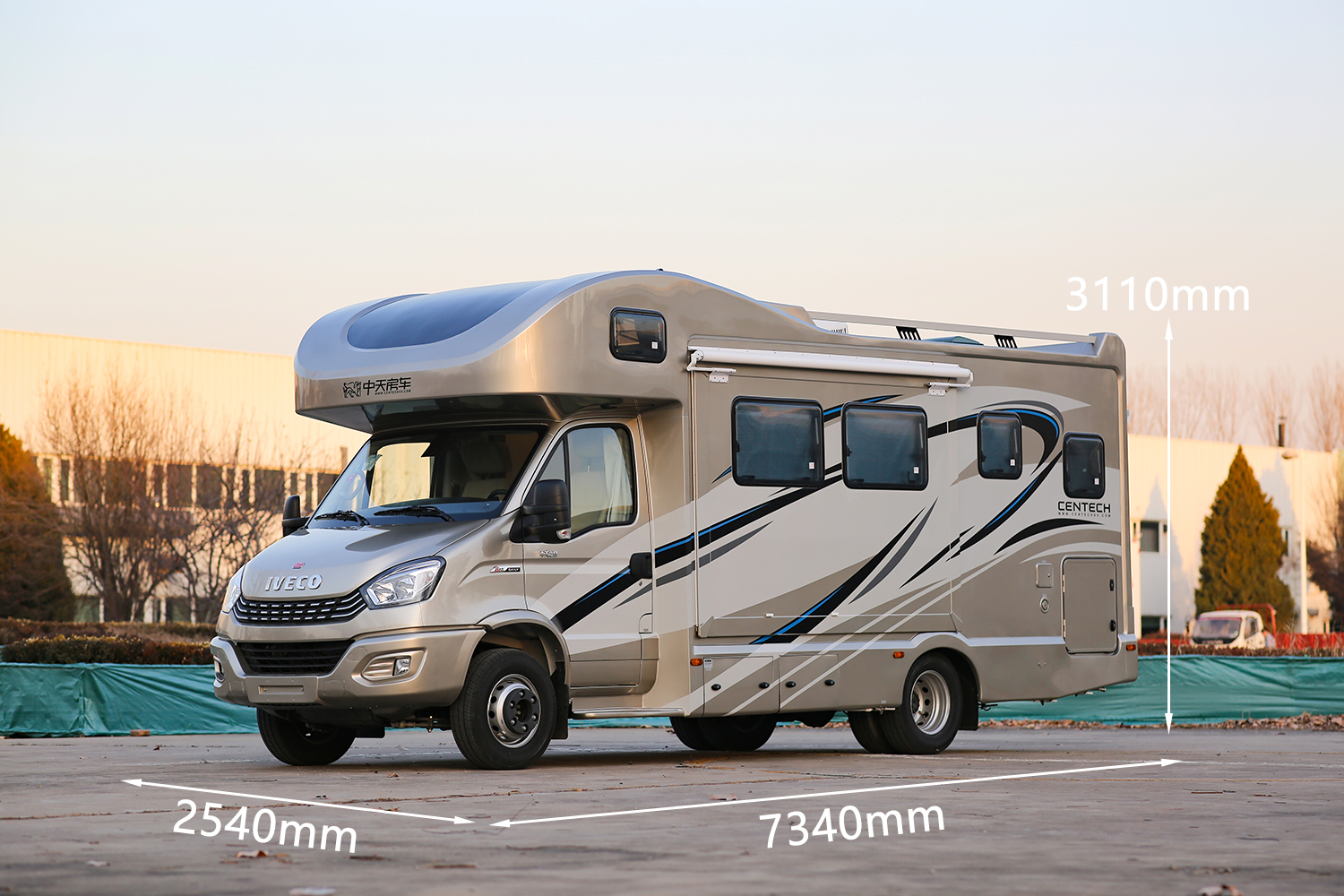 经典再现中天房车发布领航者驭风系列三拓展房车真有想象力