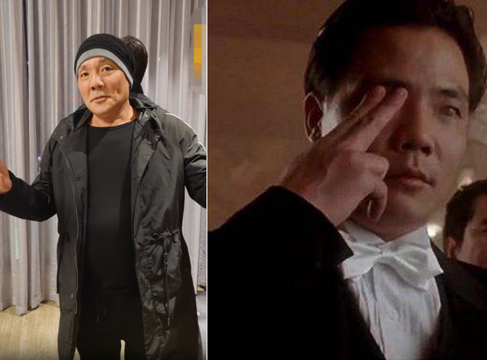 赌圣大军扮演者程东近况曝光包头巾挺肚腩与一众老友聚会