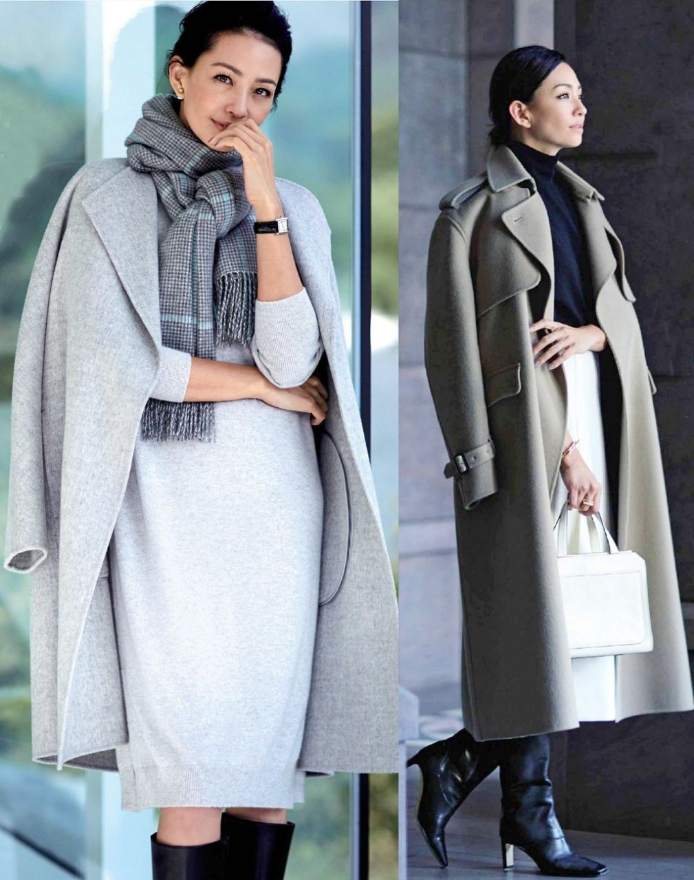 日杂模特rina,活跃在时尚圈20多年仍被热捧,她的穿搭秘诀是啥?