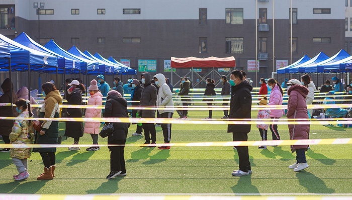 天津共报告阳性感染者137例，张颖：疫情在元旦假期已发生社区传播休闲区蓝鸢梦想 - Www.slyday.coM