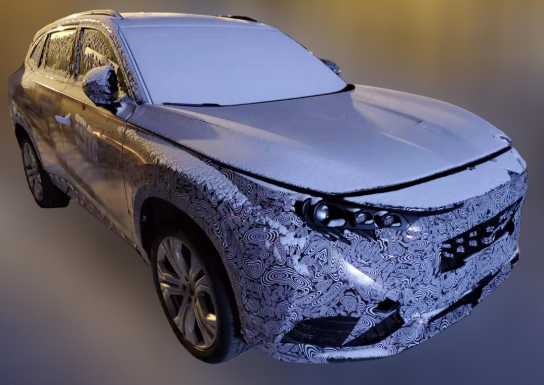 比星越l漂亮荣威全新轿跑suv谍照曝光