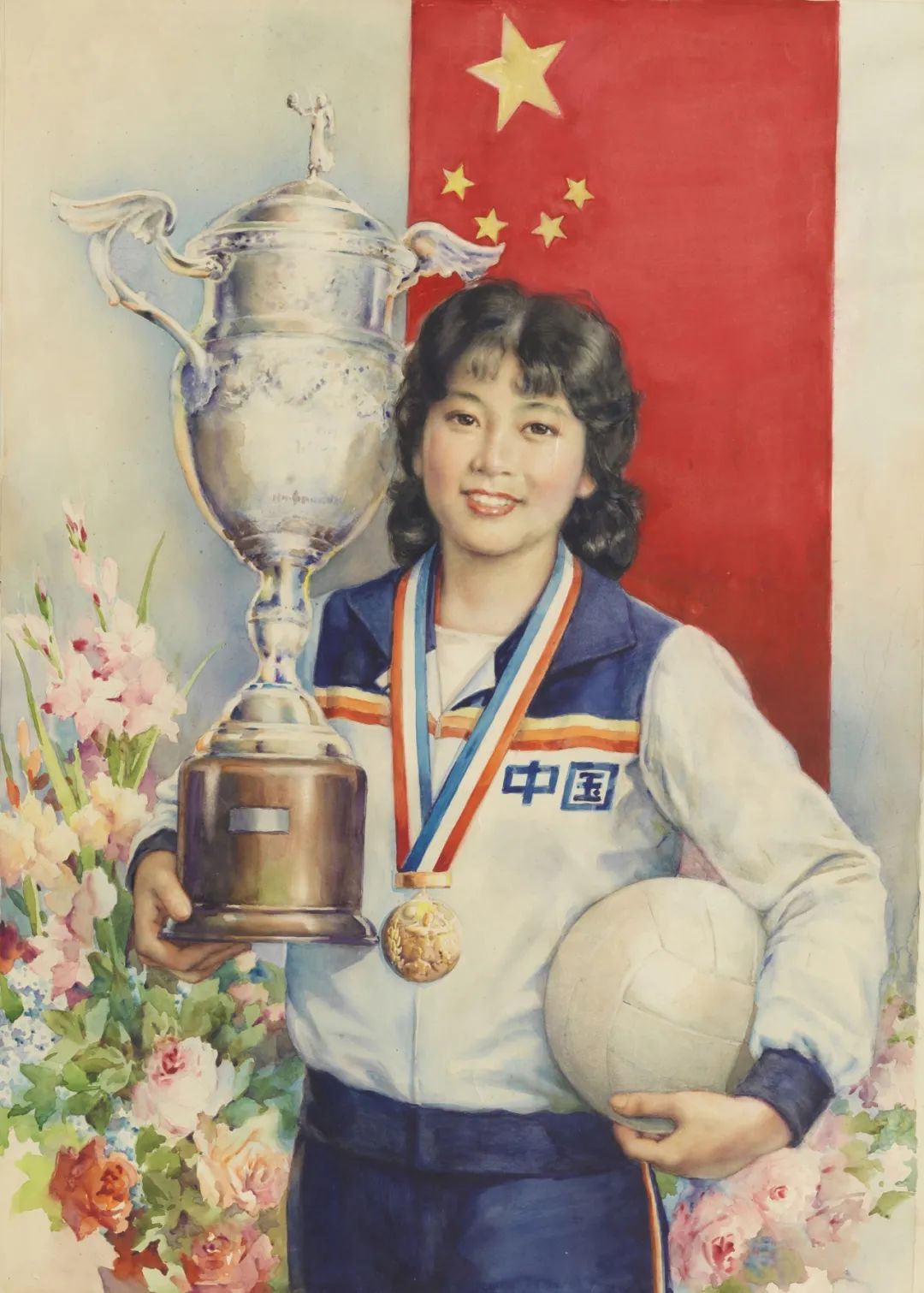 5cm 1983年 中国美术馆藏征服珠峰 冯杰 油画 296×376cm 2009年 中国