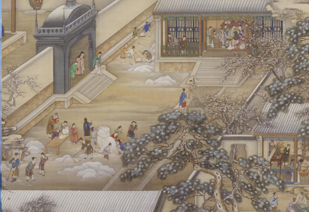 古人不堆雪人堆个啥，雪狮子了解一下休闲区蓝鸢梦想 - Www.slyday.coM