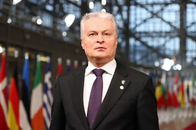 立陶宛总统瑙塞达 图源:人民视觉