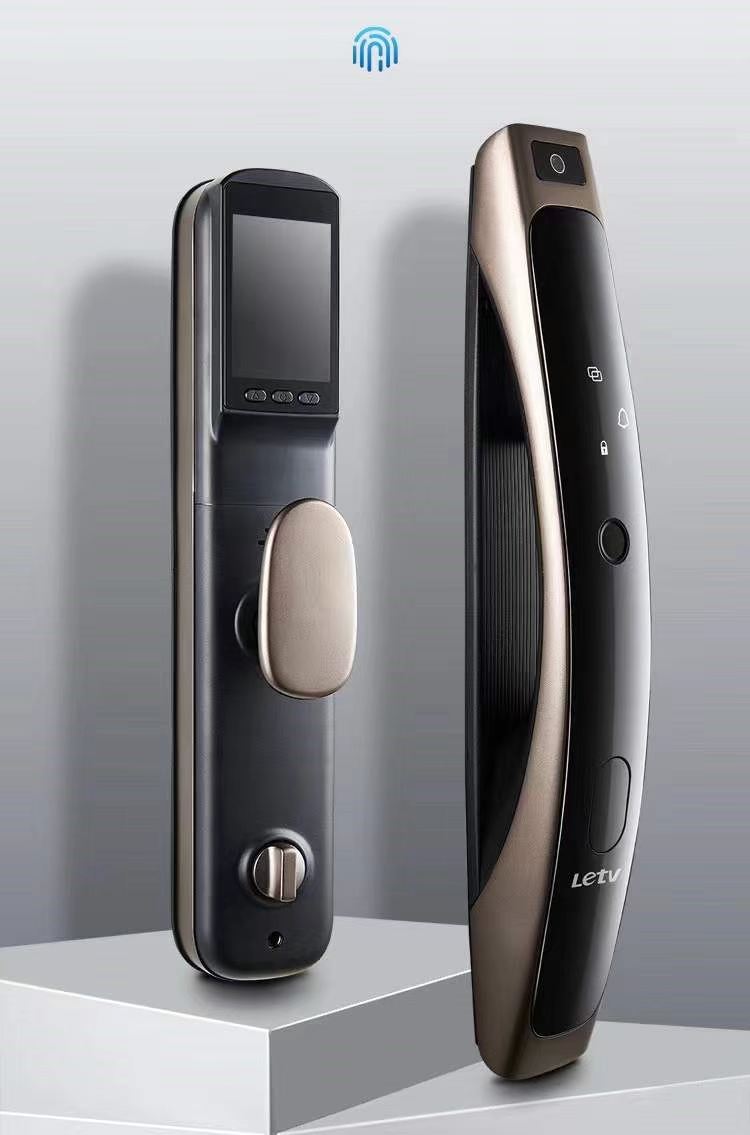 乐视发布带猫眼智能门锁新品s7m支持指纹密码钥匙等7种解锁方式