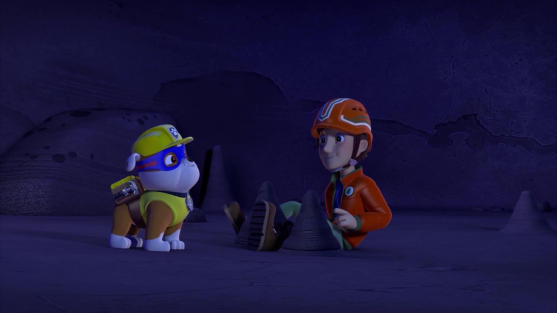 汪汪队立大功糟糕了汪汪队去救被困的杰克不料遇上了大蜘蛛