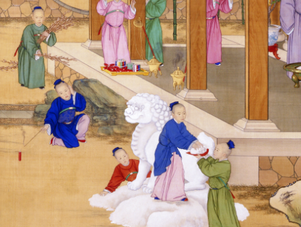 古人不堆雪人堆个啥，雪狮子了解一下休闲区蓝鸢梦想 - Www.slyday.coM