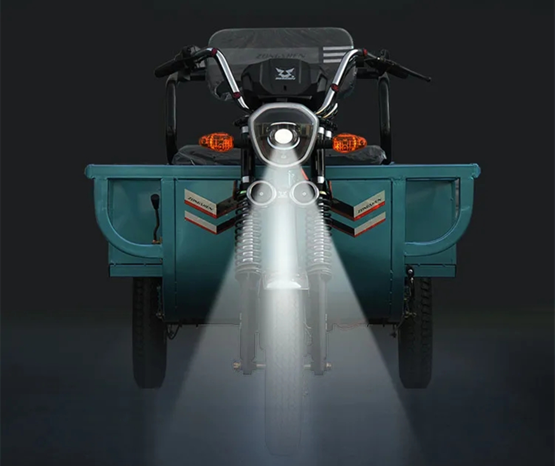 宗申神牛电动三轮车评测载重高动力足主打货运