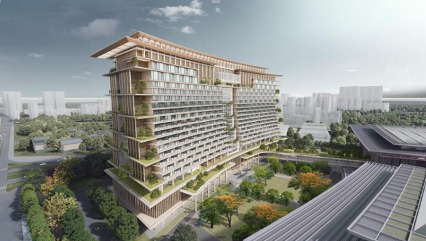 (深圳国际交流中心项目效果图)