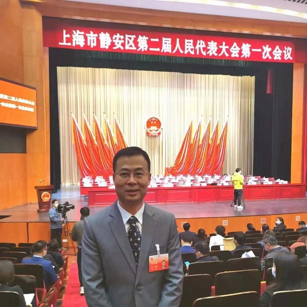 静安区社会组织联合会供图加快推进零星地块旧改速度"叶庆居民区康定