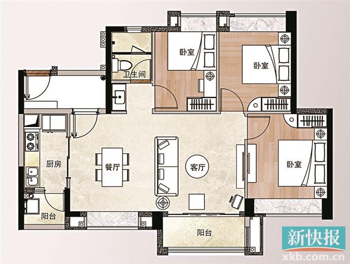 市场期待项目——合景誉山国际"天誉"组团|三房|开发区|户型_新浪新闻