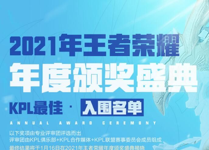 kpl年度最佳选手候选公布：estar两人入围基本拿下，清清也有机会休闲区蓝鸢梦想 - Www.slyday.coM