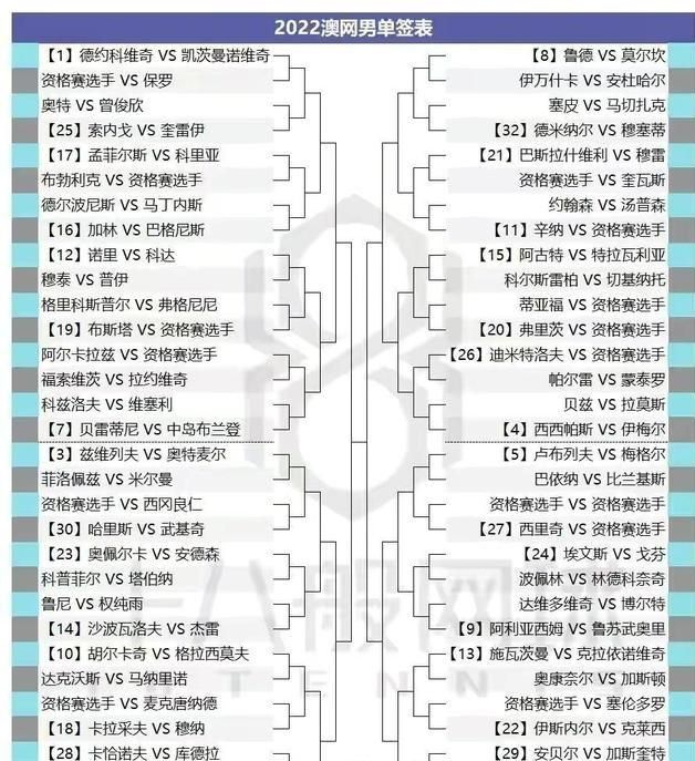 2022澳网冠军花落谁家？纳达尔太难了，羡慕梅德韦杰夫上上签！休闲区蓝鸢梦想 - Www.slyday.coM
