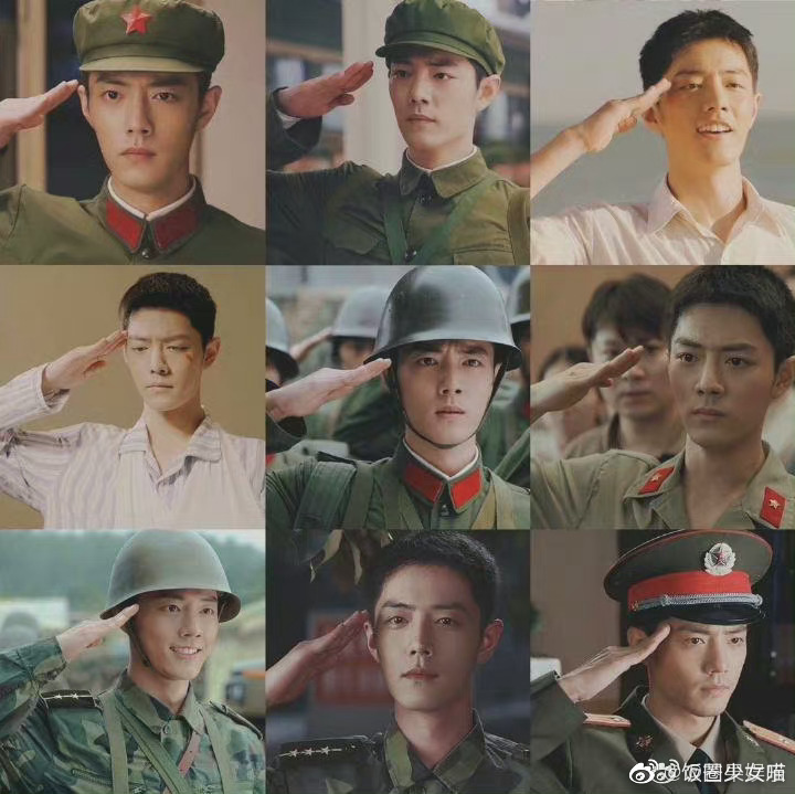 谁能想到肖战这么适合穿军装又野又狂肖战演啥像啥