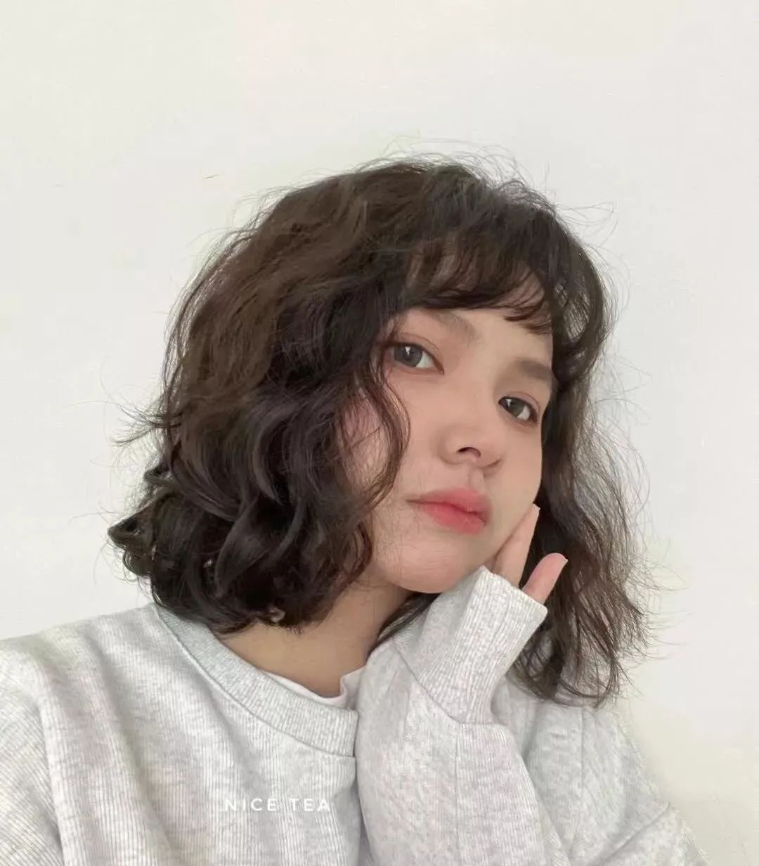 短发芭比烫呀温柔住了