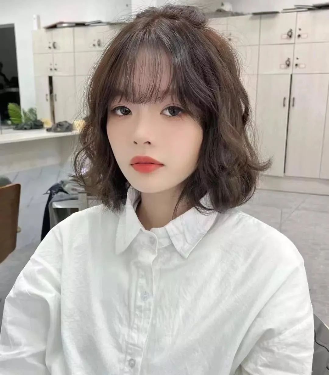 短发芭比烫呀温柔住了