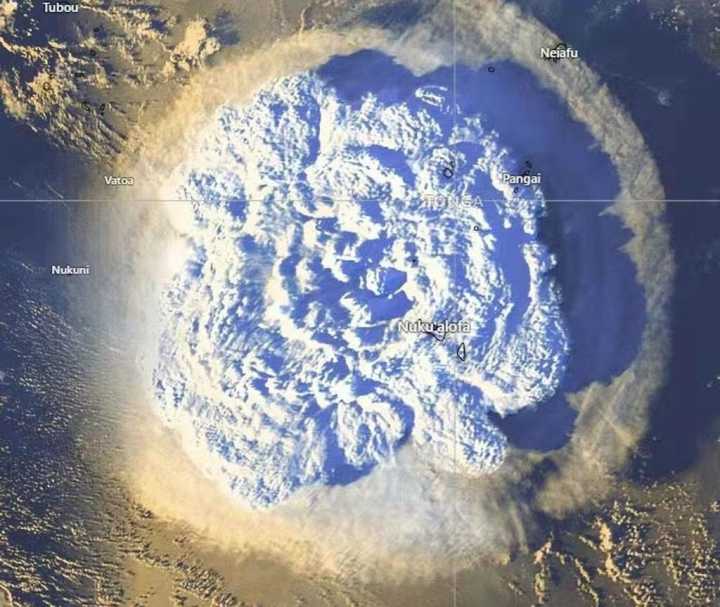 9级地震十年一遇，此次汤加火山喷发200年一遇，危害比地震大多了休闲区蓝鸢梦想 - Www.slyday.coM