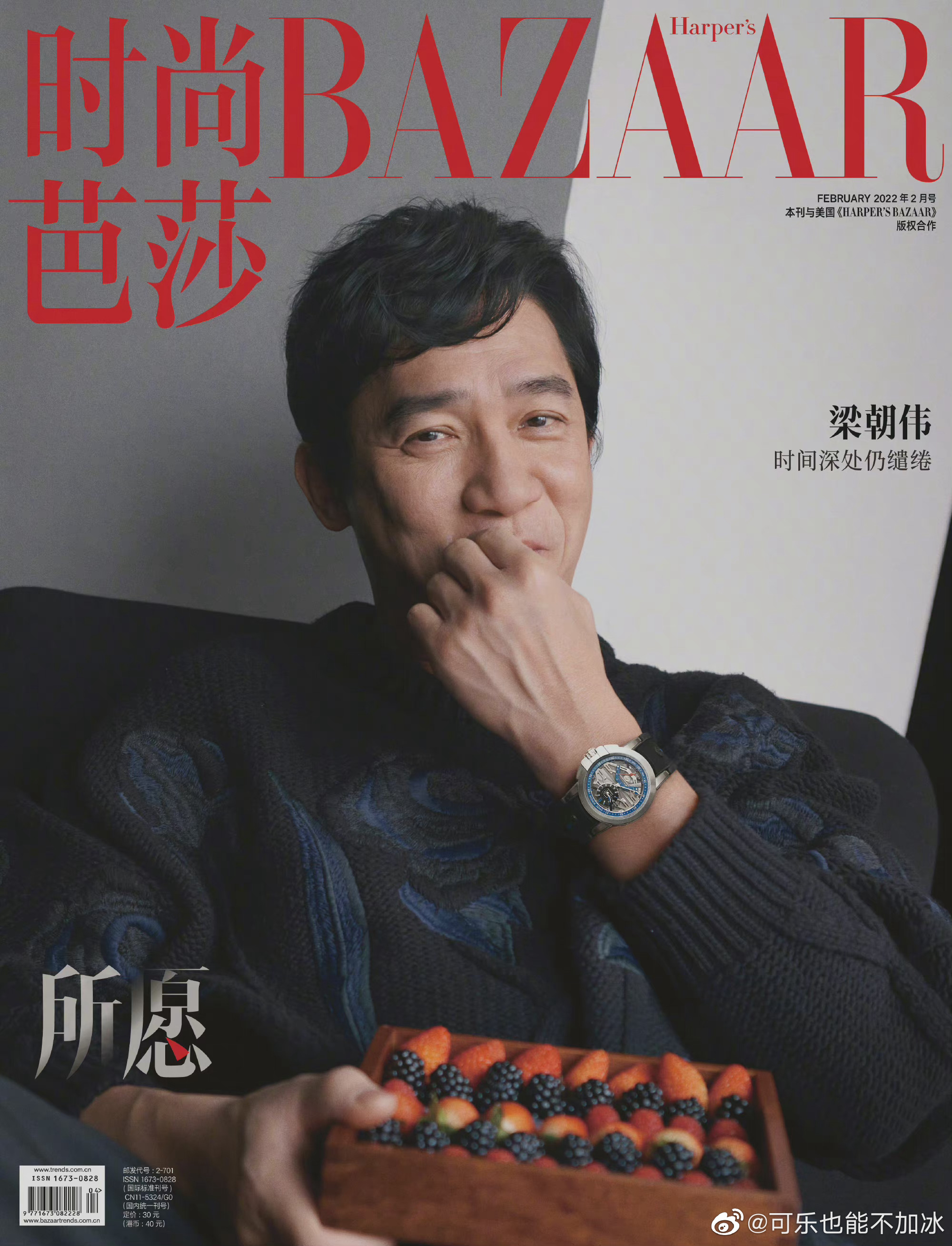 好久没看过梁朝伟的杂志大片了