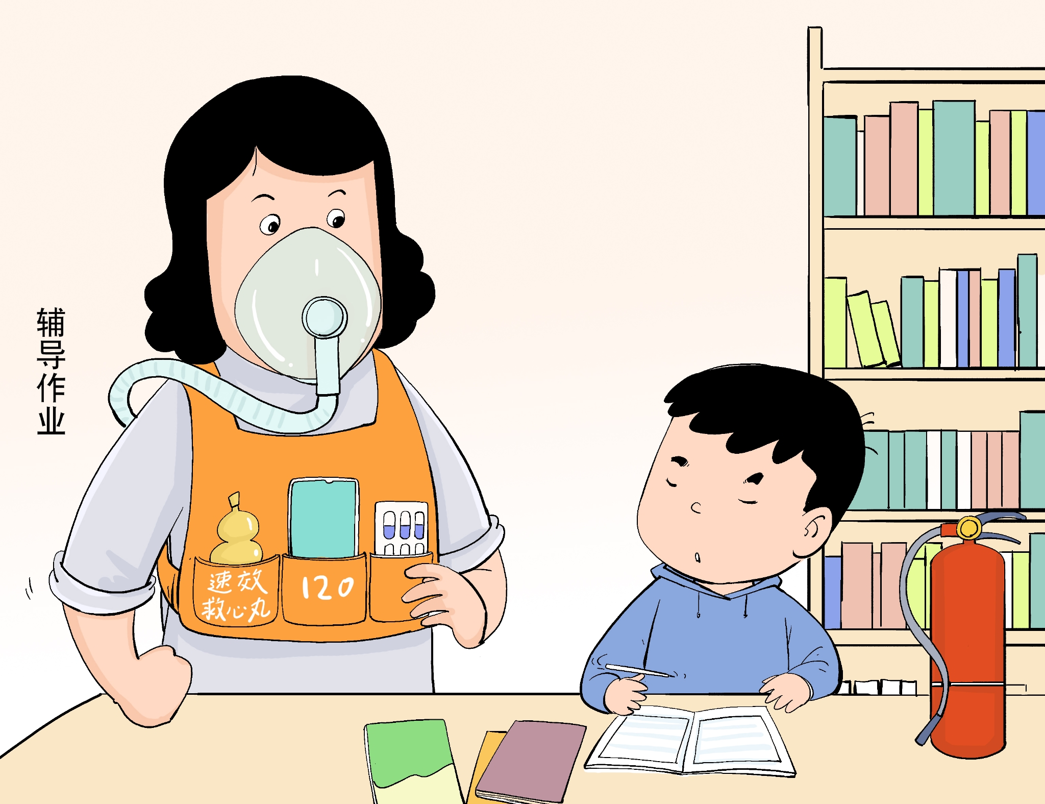 漫·议|辅导作业脑梗是家校错位"梗"|作业|家长|言语_新浪新闻