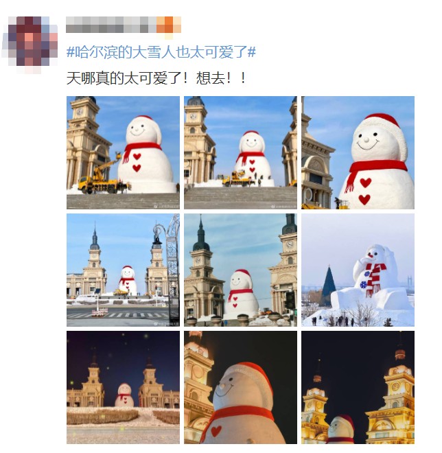 哈尔滨18米大雪人就让南方人馋哭了？他们甚至用冰雕了个冬奥圣火……休闲区蓝鸢梦想 - Www.slyday.coM