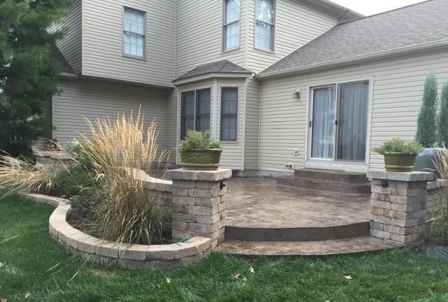 院子地面铺装,无论是地砖还是打水泥,围一圈矮墙垛才是重中之重|墙垛