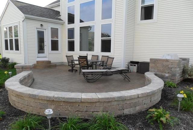 院子地面铺装,无论是地砖还是打水泥,围一圈矮墙垛才是重中之重|墙垛