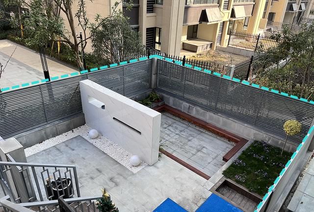 院子地面铺装,无论是地砖还是打水泥,围一圈矮墙垛才是重中之重|墙垛