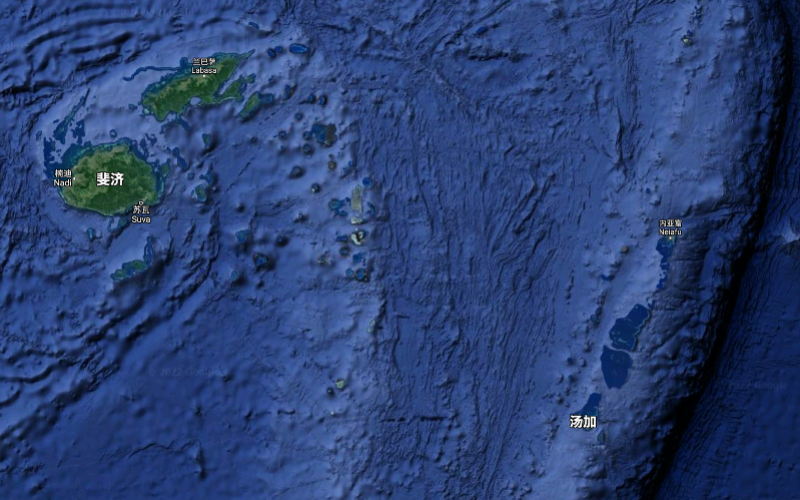 中国留学生亲历邻国汤加海底火山喷发：户外睁眼难已准备面具休闲区蓝鸢梦想 - Www.slyday.coM