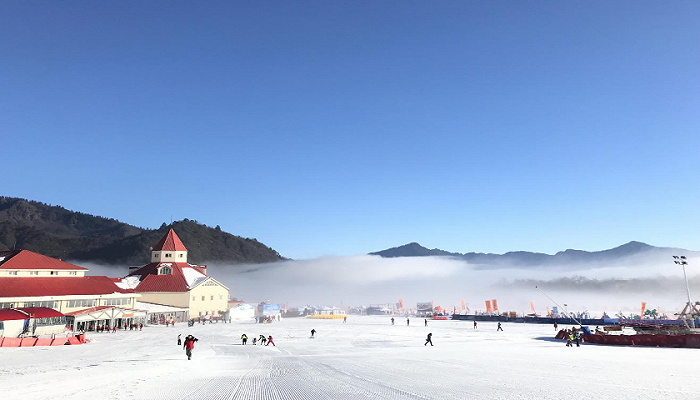冬奥来了聚焦西岭雪山滑雪场