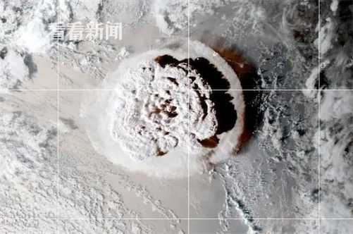 汤加火山爆发前后卫星对比图曝光 有小岛几乎消失休闲区蓝鸢梦想 - Www.slyday.coM