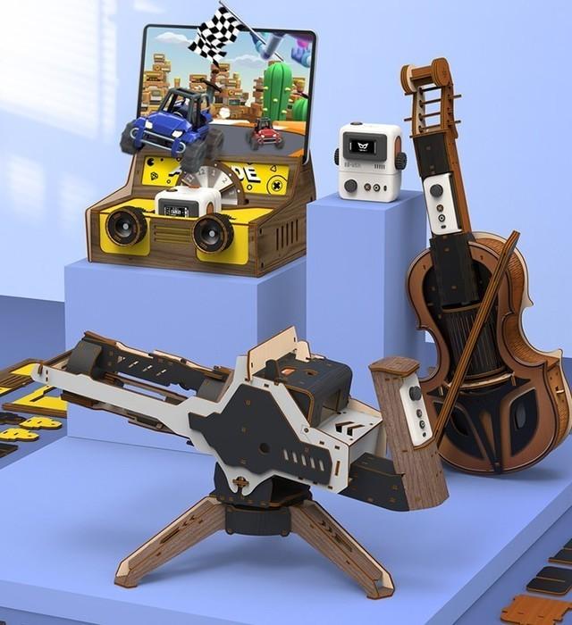 手慢无九号机器人智能玩具套件整活
