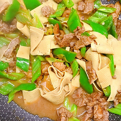 辣椒豆皮小炒肉|豆皮|辣椒|生抽_新浪新闻