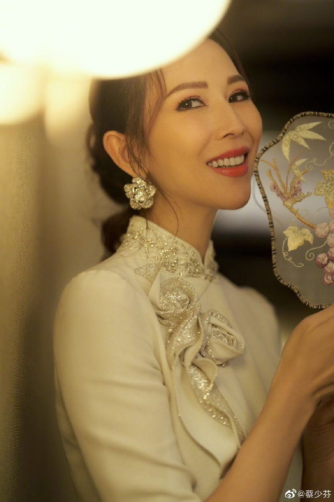 蔡少芬复古的我写真好美啊