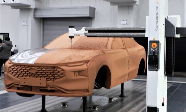 走进福特中国设计中心高大上的油泥模型是怎么制作出来的