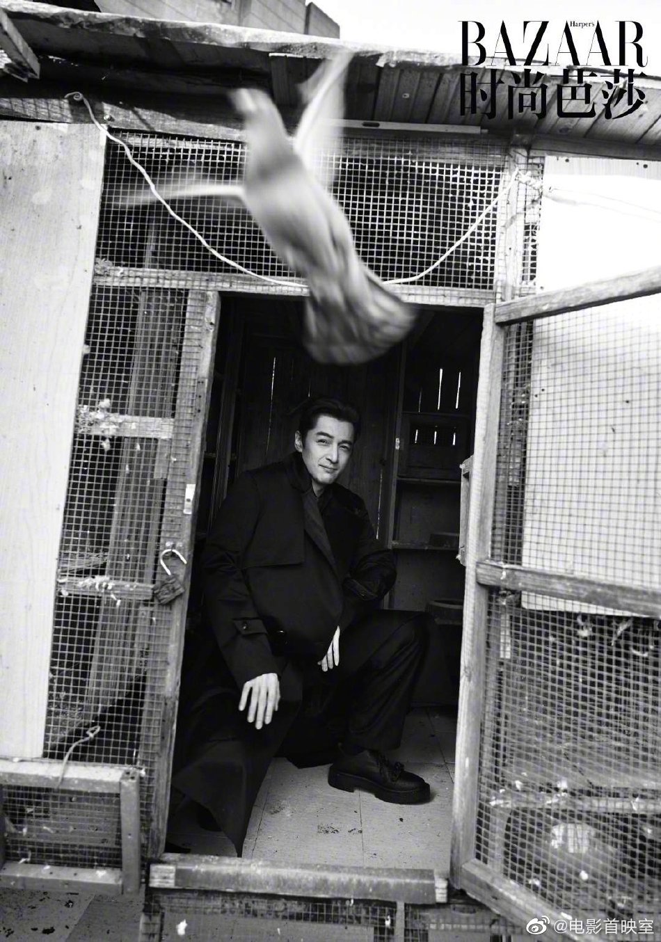 胡歌城市之上芭莎大片# "连背影都那么帅[可怜]