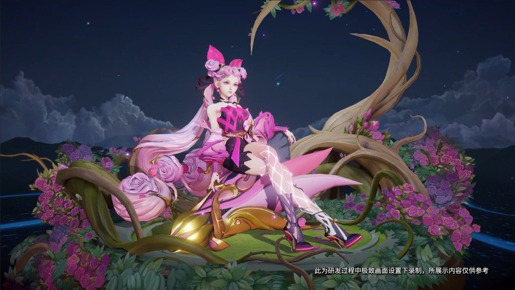 孙尚香·蔷薇恋人皮肤升级前后的对比视频来喽