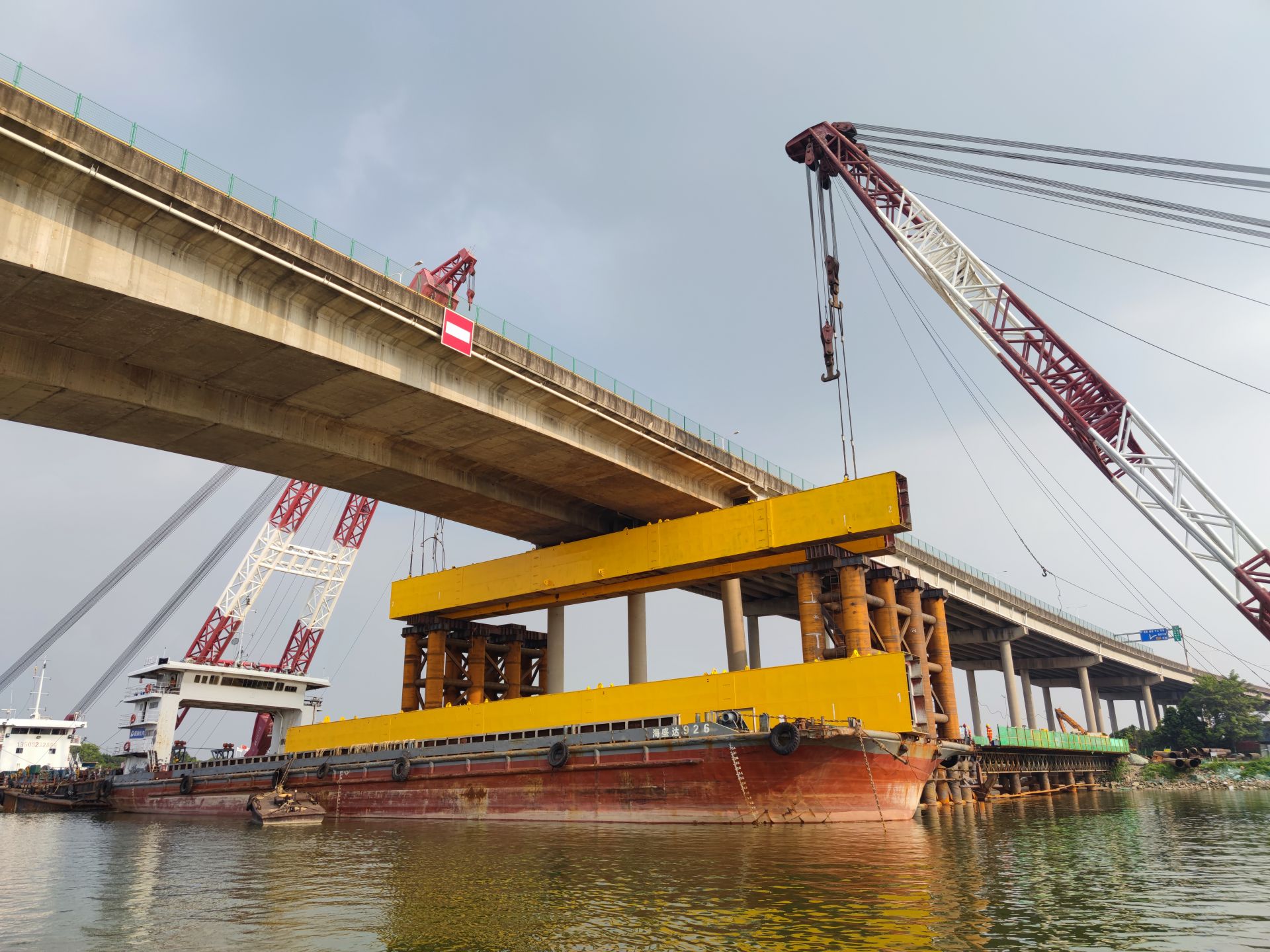 提前3个多月完成抢险任务广州番禺北斗大桥19日11点恢复通车