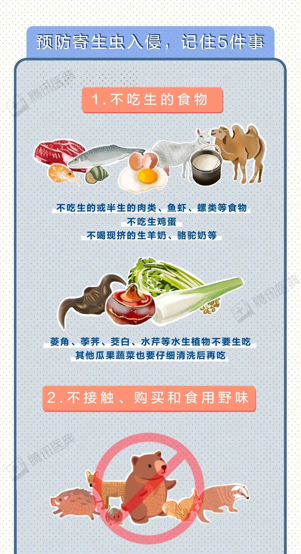 你爱吃的7 种食物里可能有寄生虫 一张图教你避开它们 财经头条