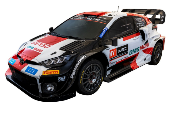 丰田gryarisrally1混动拉力赛车首次亮相拥有500匹马力