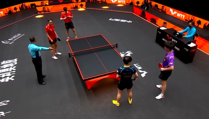 “莎头”挺进八强！王楚钦和孙颖莎3休闲区蓝鸢梦想 - Www.slyday.coM