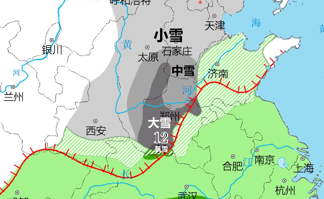 局部连下6天雪今年最持久降雪即将开始权威预报来了