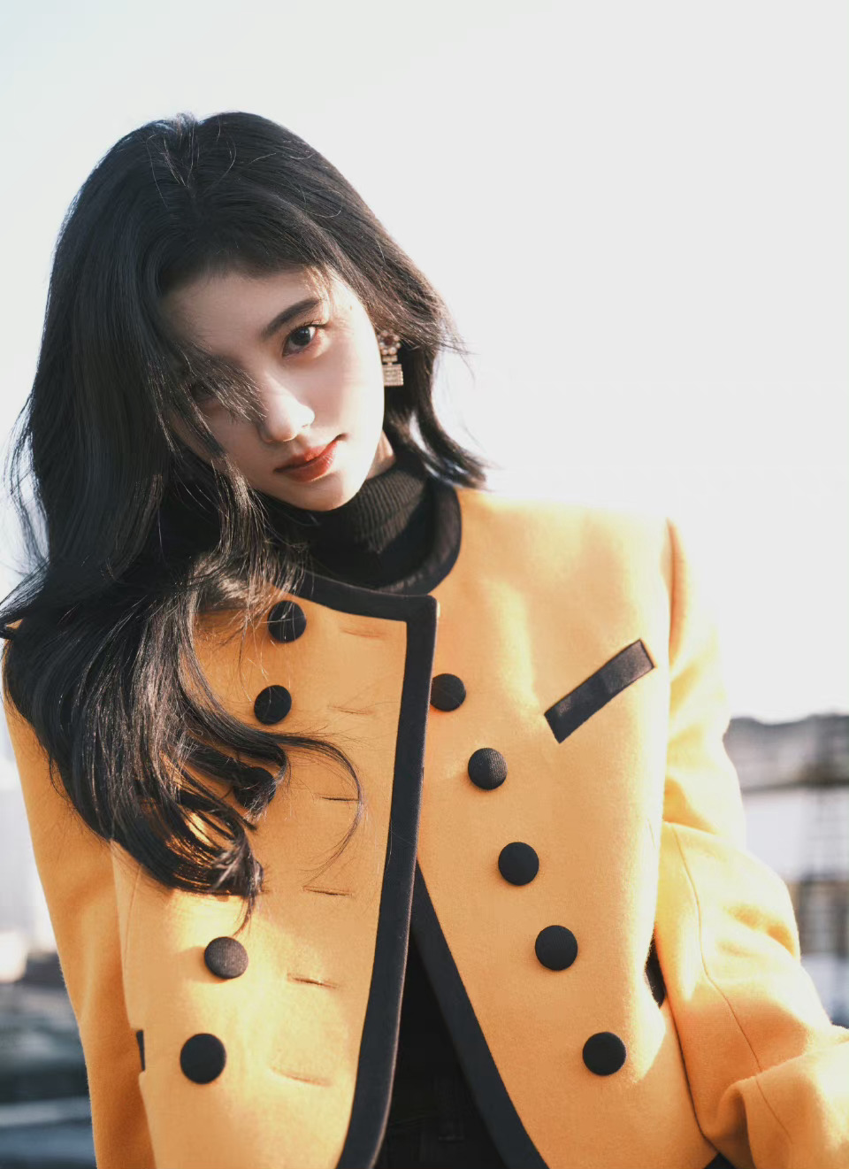 来自小鞠的美颜暴击 甜美灵动|鞠婧祎_新浪新闻