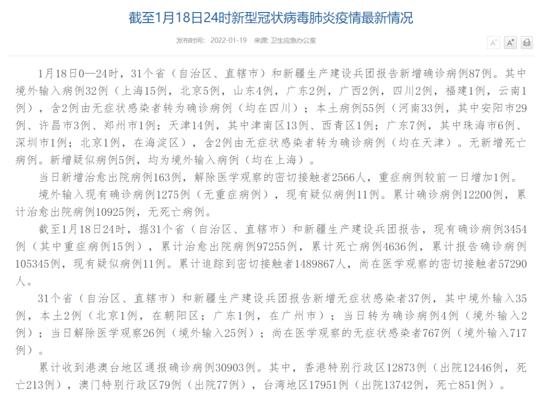 【防疫】新增确诊87例！无直接接触史为何"中招"？物品阳性一定会传染给人？专家详解休闲区蓝鸢梦想 - Www.slyday.coM