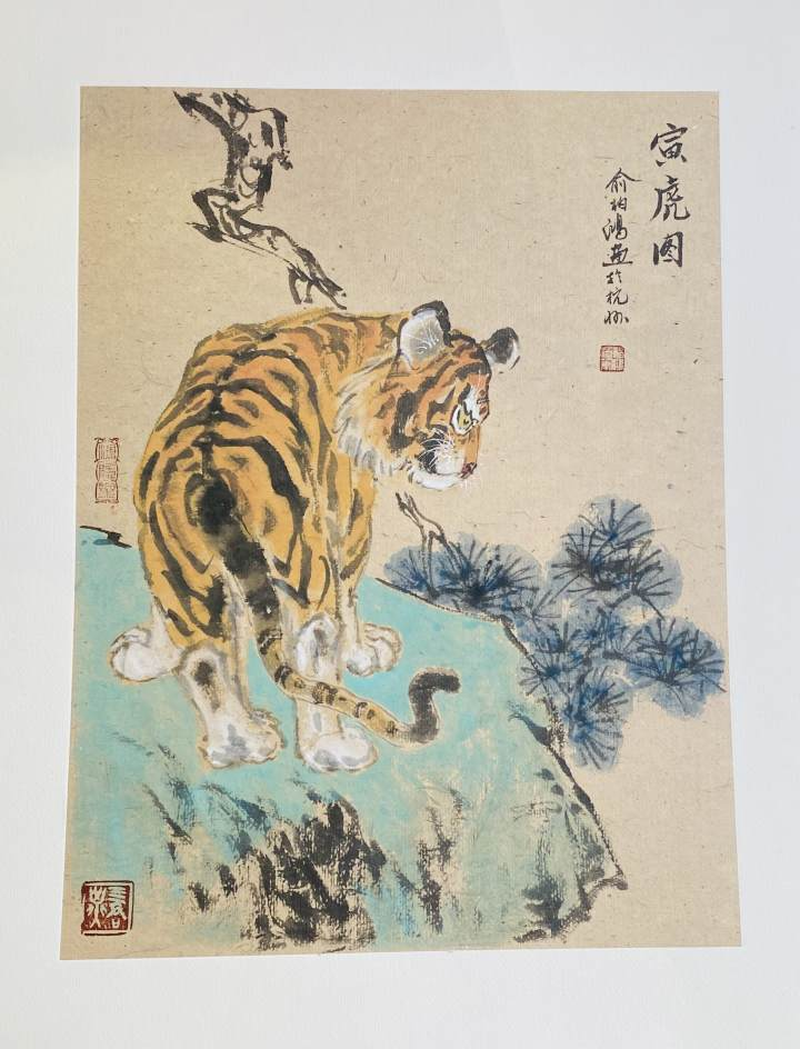 俞柏鸿是一位资深媒体人,业余习画近30年.