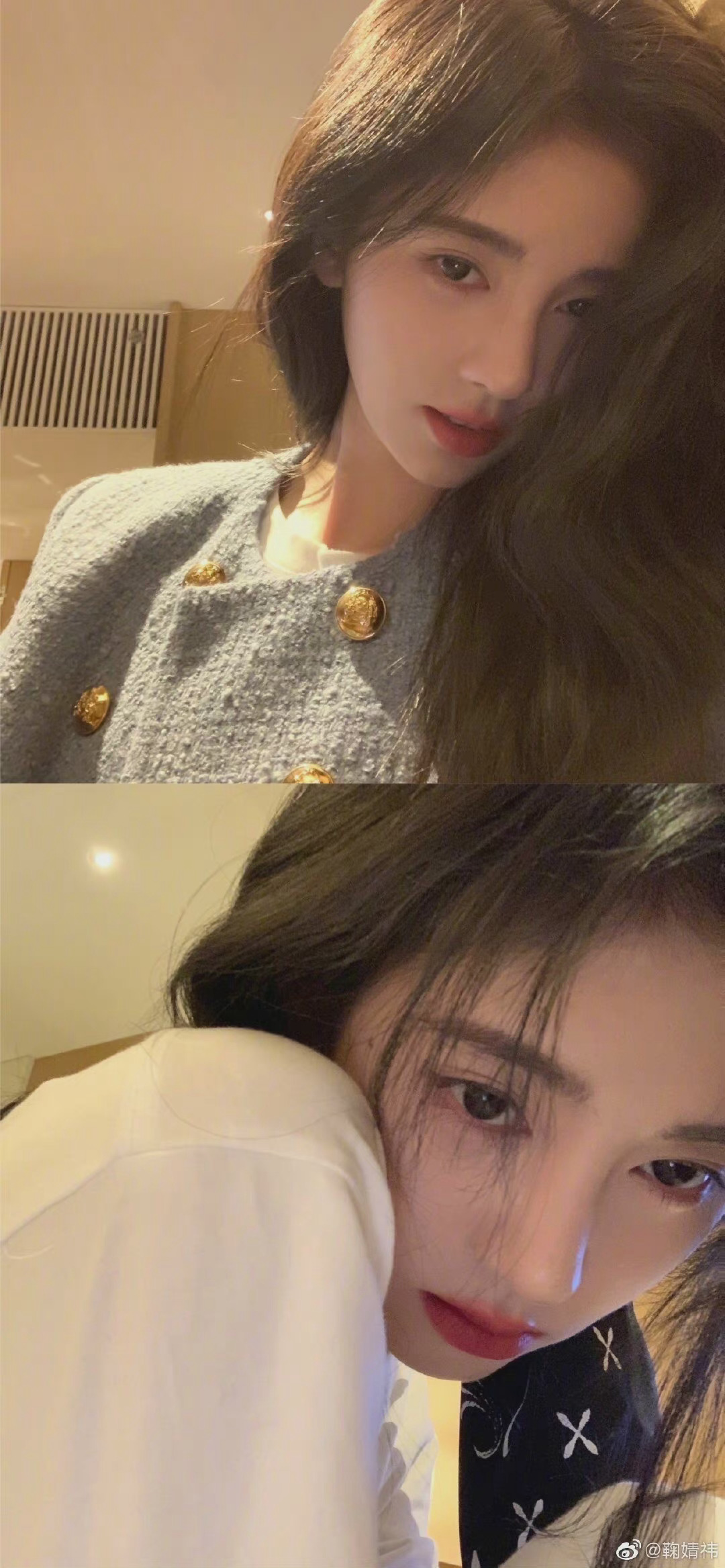 鞠婧祎微博更新live图小鞠真的好会拍