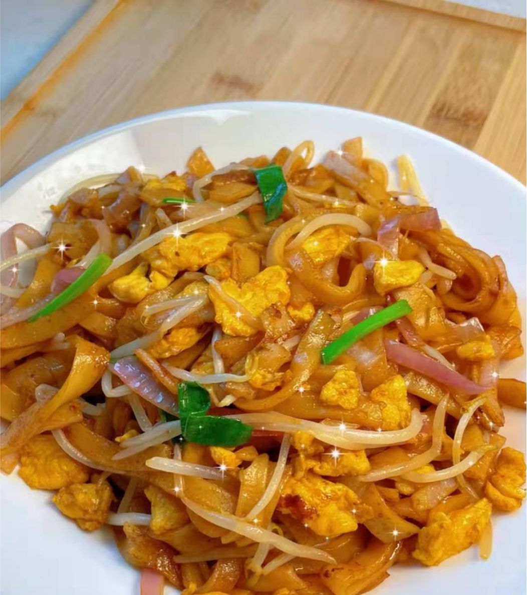 冬天的绝佳早餐,每天炒一盘,简单易学,营养好消化,别不懂吃|河粉|炒河
