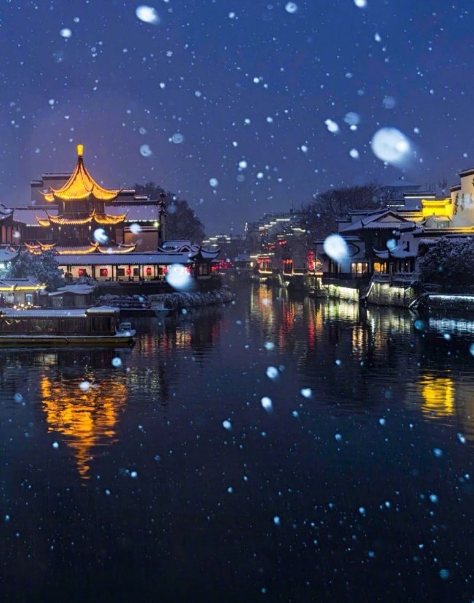 飞雪夜无声,窗虚倍得明|雪夜|无声_新浪新闻